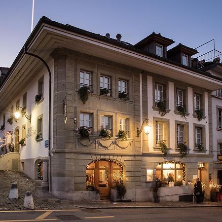 Hotel Restaurant Au Sauvage Fribourg Extérieur photo