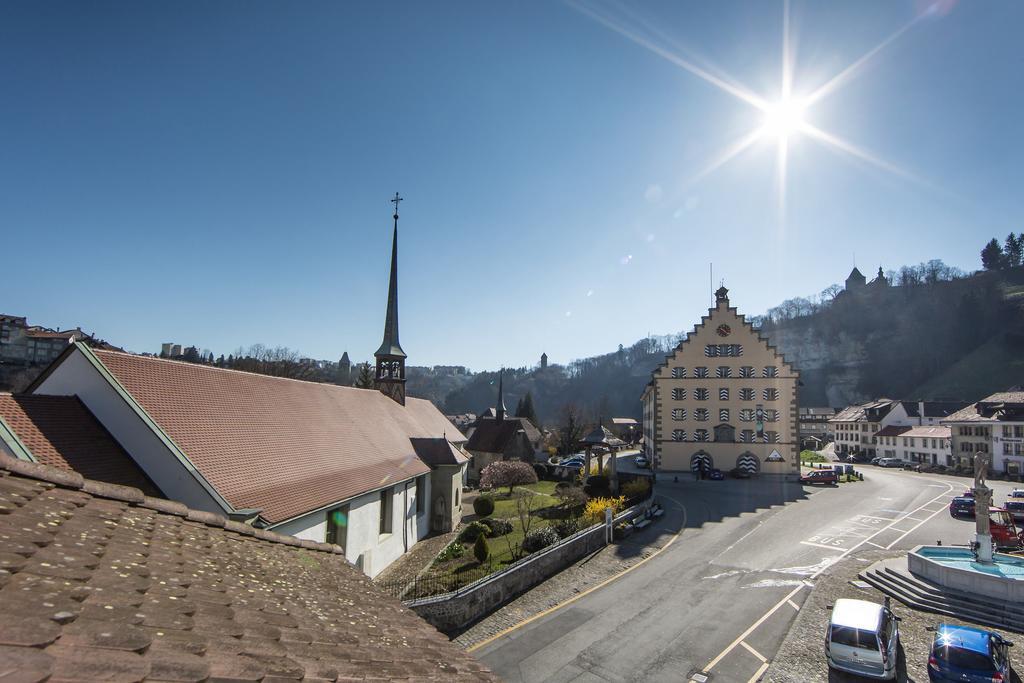 Hotel Restaurant Au Sauvage Fribourg Chambre photo