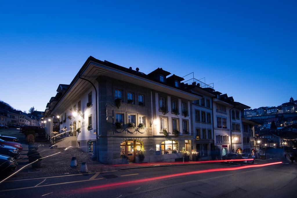 Hotel Restaurant Au Sauvage Fribourg Extérieur photo