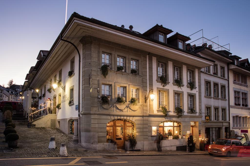Hotel Restaurant Au Sauvage Fribourg Extérieur photo